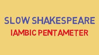 What is Iambic Pentameter [upl. by Briney478]