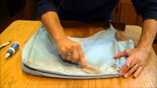 How to Clean A Longchamp Bag Using Amodex [upl. by Aikin]