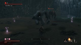 Headless Ape  Boss Fight  Sekiro  Kuros Charm and Demon Bell [upl. by Estrella]