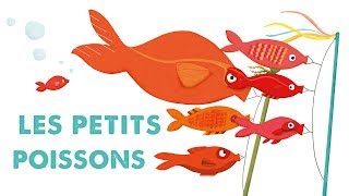 Steve Waring  LES PETITS POISSONS  comptine pour enfants [upl. by Pliner]