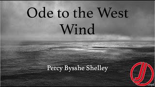 Ode to the West Wind  Text and Analysis  Themes  Symbols [upl. by Aivirt]