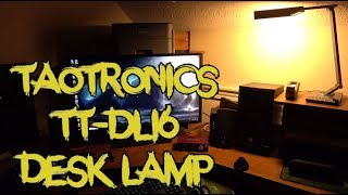 TaoTronics TTDL16 Desk Lamp Review [upl. by Alliuqat396]