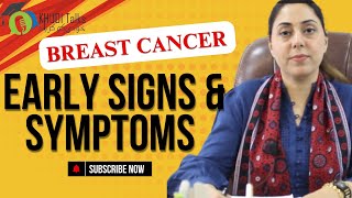 Breast Cancer Early Signs amp Symptoms  Dr Sana Mirza  LUMHS  Khudi Talks [upl. by Enyawad]