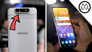 Samsung Galaxy A80  ROTATING CAMERA Handson Review [upl. by Ellen]