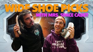 Best Wide Running Shoe Picks ft Wide Foot Jarrett and Mrs Space Cadet [upl. by Asilej266]