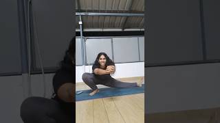 skandasana stretching flow in yoga 😊 [upl. by Adar]