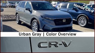 2023 Honda CRV Urban Gray  Color Overview [upl. by Atiuqcaj176]