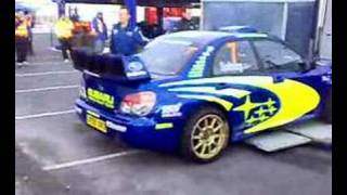 Rally Ireland 2007 Petter Solbergs Subaru [upl. by Laing]