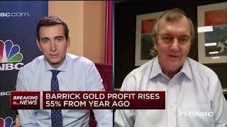 Barrick Gold CEO on gold demand amid coronavirus pandemic [upl. by Arahsat]