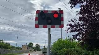 Helpston Level Crossing cambs [upl. by Haela]