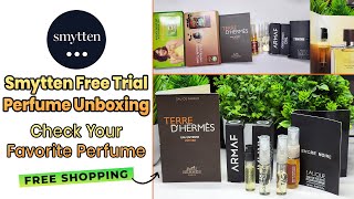 Smytten Free Trial Perfume Unboxing  Discover New Fragrances smytten [upl. by Legnaleugim]