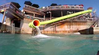 Margaritaville Jamaica  Water Slide and Trampoline [upl. by Eisenberg925]