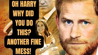 OH HARRY  WHY DID YOU DO THIS … LATEST NEWS royal princeharry meghanandharry [upl. by Merilyn]