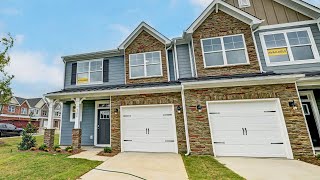 The Cary  Homesite 191  Harrisburg Village Townhomes  Harrisburg NC [upl. by Akerdal220]