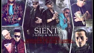 Siente Remix Original  J King amp Maximan Ñengo Flow Jamsha Arcangel Randy amp Mas [upl. by Eisdnil]