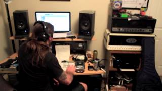 Whitechapel  2012 studio update vocal tracking [upl. by Idissak]