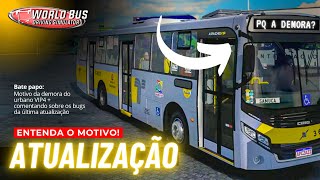 🥺 ATUALIZAÇÃO WORLD BUS DRIVING SIMULATOR Muitos bugs [upl. by Cher]