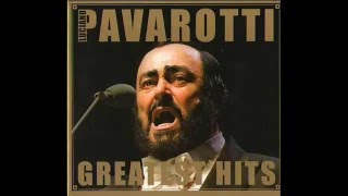 Luciano Pavarotti Santa Lucia with lyrics YouTube [upl. by Arlie]