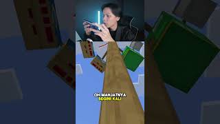 Begini jadinya ketika lomba panjat pinang di minecraft shorts [upl. by Willtrude]