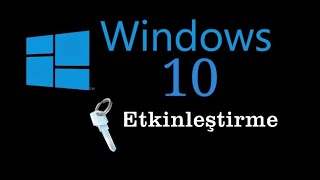 Windowsu Etkinleştir Yazısı Kaldırma 2 Dakikada Kesin Çözüm \u00100 2020 [upl. by Elik]