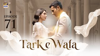 Tark e Wafa Episode 71  16 Sep 2024 English Subtitles ARY Digital Drama [upl. by Ennirok]