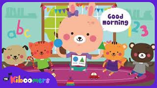 Good Morning Video  The Kiboomers Preschool Songs for Circle Time  Hello Song [upl. by Modeste]