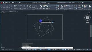 13 ROTATEMODIFY TOOLBAR AutoCAD 2021 [upl. by Arlene]