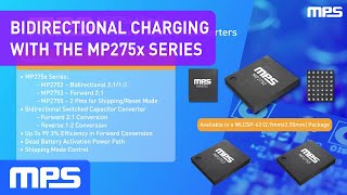 Unlocking Efficient Energy Bidirectional Charging with the MP275x Series [upl. by Ahsikcin80]