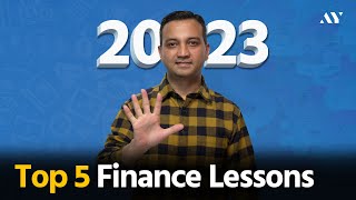 Top 5 Finance Lessons from 2023  By AssetYogi [upl. by Chyou437]