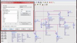 The Design of CMOS Differential Amplifier  Part 3 Simulation in ADS [upl. by Cristian]