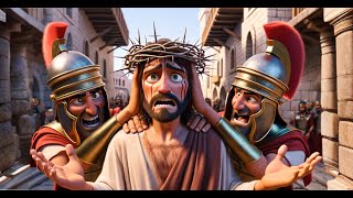 AI Animation of the Crucifixion and Resurrection of Jesus Christ [upl. by Haggi]