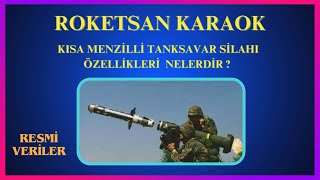 Roketsan KARAOK Tank Savar Füzesi Özellikleri  Savunma Sanayi [upl. by Cerelia523]