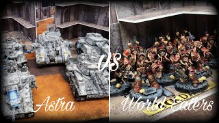 Mit Ton Battlereport World Eater vs Astra Militarum 40k [upl. by Bugbee346]