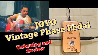 JOYO VINTAGE PHASE PEDAL  UNBOXING AND REVIEW  Cheap But Awesome Pedals  Sulit na Guitar Pedal [upl. by Lemmuela]