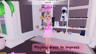 Playing dress impress like and subscribe ☺️ [upl. by Wina]