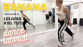 Dance Tutorial  LEEJUNG X KIEL TUTIN  Anitta feat Becky G  Banana [upl. by Symer2]