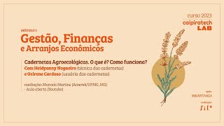 CaipiratechLAB 2023  Cadernetas Agroecológicas O que é Como funciona [upl. by Killy834]