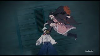 Nezuko Saves Yushiro  Demon Slayer  Nezuko Protects Yushiro From The Tamari Demon [upl. by Birecree426]