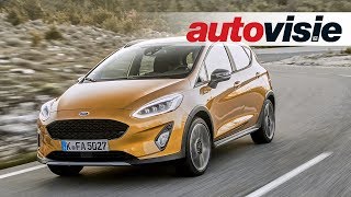 Ford Fiesta Active 2018  Test  Autovisie Vlog [upl. by Nahgem948]