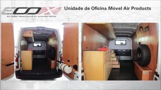 Unidade de Oficina Móvel Air Products [upl. by Wileen]