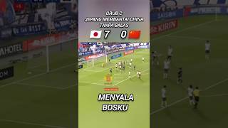 Jepang VS China Kualifikasi Pildun 2026 zona Asia [upl. by Wordoow]