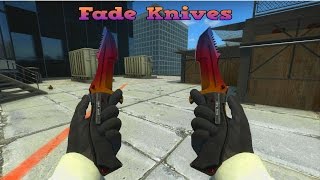 CSGO Fade Knifes and Patterns [upl. by Falkner809]