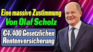 Zugelassen €4400 Einmalzahlungen für deutsche Rentner der Gesetzlichen Rentenversicherung [upl. by Pickens]