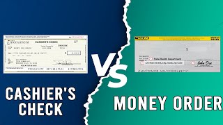 Cashiers Check vs Money Order  How To Decide Which Is Right For You [upl. by Pammie]