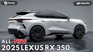 2025 Lexus RX 350 Unveiled  What To Expect [upl. by Nangatrad254]