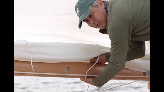 How to reef a Marshall Catboat sail [upl. by Boyce725]