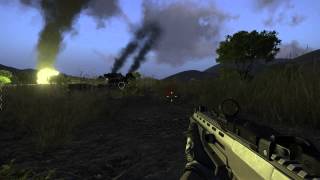 Arma 3  Blastcore visual effects and JSRS 20 [upl. by Halullat]