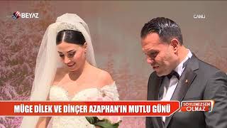 Müge Dilek ve Dinçer Azaphanın mutlu günü [upl. by Wan]