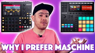 Maschine vs MPC Workflow Why I Prefer Maschine MK3 Plus [upl. by Rehposirhc803]