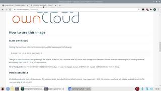 raspberry pi 4 owncloud  owncloud  owncloud raspberry pi 4  owncloud docker install [upl. by Moshell]
